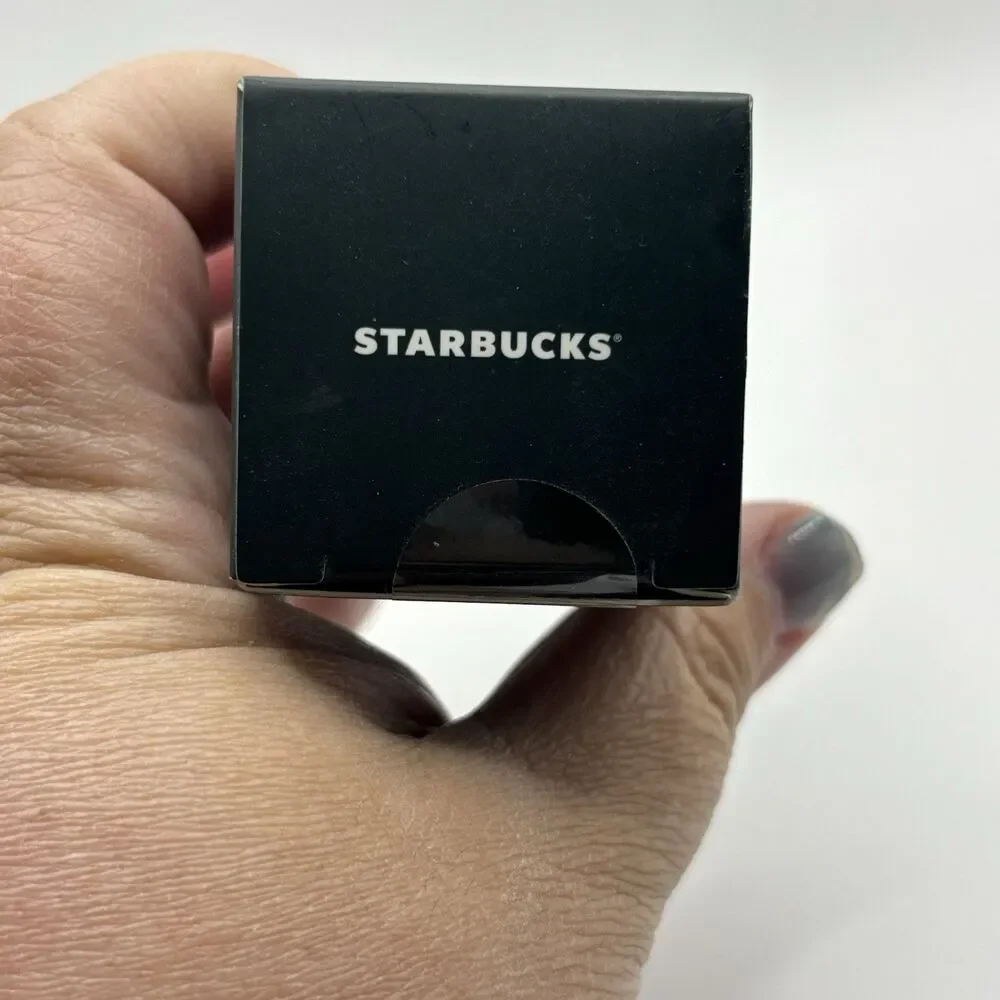 Starbucks 2022 Mini Christmas Studded Tumbler Ornaments Key Chain PINK - Picture 4 of 5